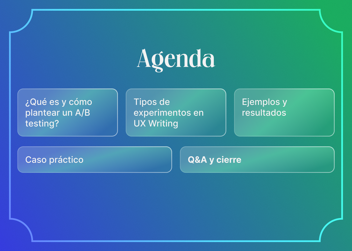 Testea tus contenidos: define caminos conceptuales para tus A/B Testing