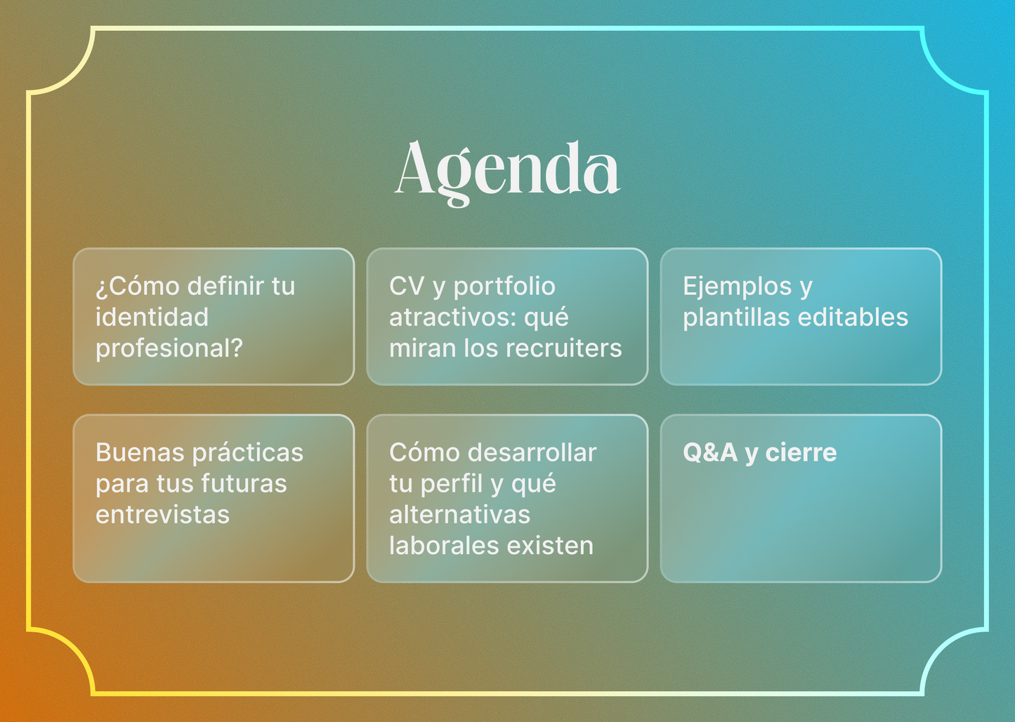 Construye tu identidad profesional: diseña un CV y un portfolio de UX Writing que te represente