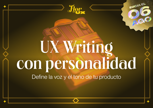 UX Writing con personalidad: define la voz y el tono de tu producto