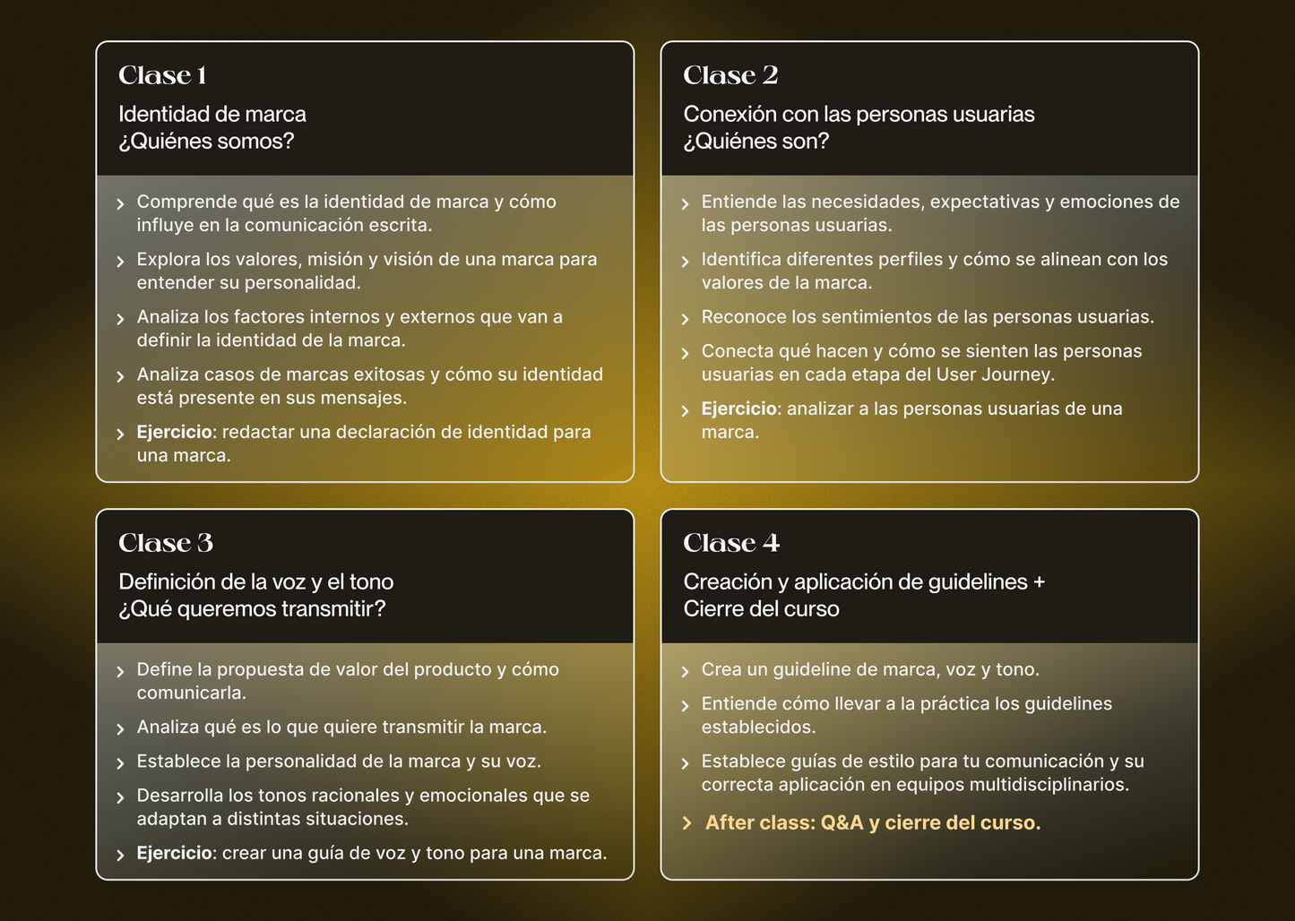 UX Writing con personalidad: define la voz y el tono de tu producto